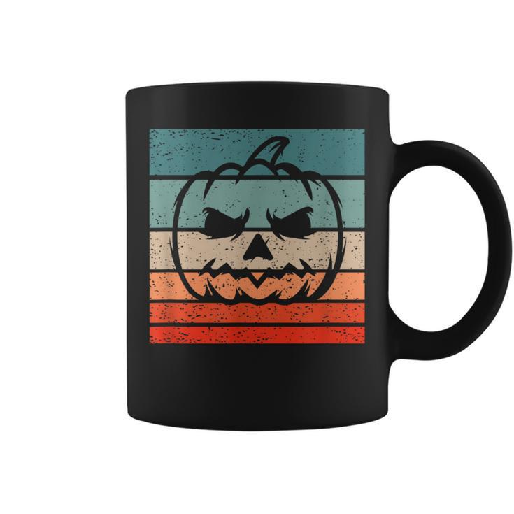 Pumpkin Retro Style Vintage Coffee Mug