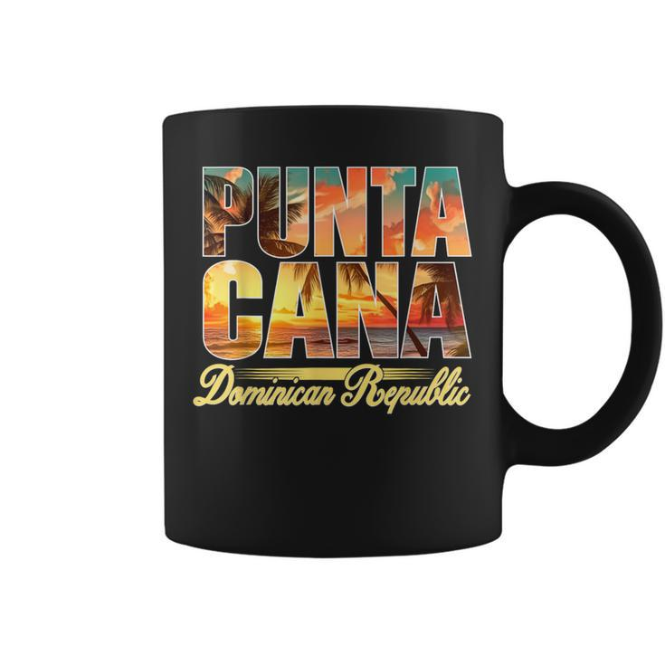 Punta Cana Sunset Beach Dominican Republic Vacation Coffee Mug