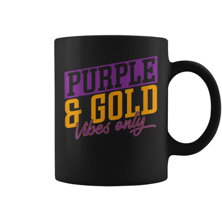 Purple And Gold Vibes Coffee Mug