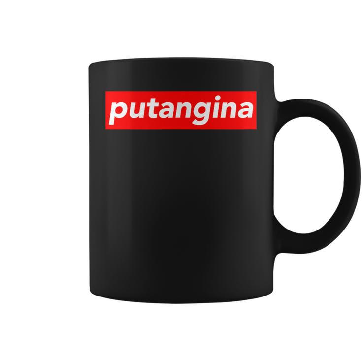 Putangina Box Logo Filipino Philippines Pinoy Kuya Coffee Mug