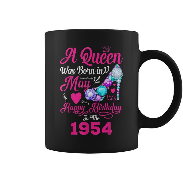 Queen Was Born In May 1954 Girl 67 Years Birthday Coffee Mug