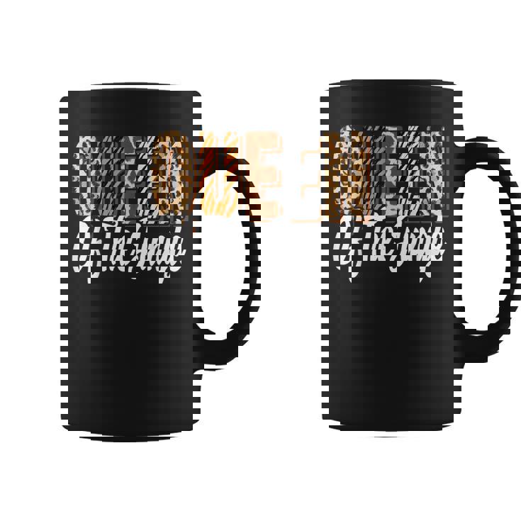 Queen Of The Jungle Zoo Birthday Safari Jungle Animal Coffee Mug