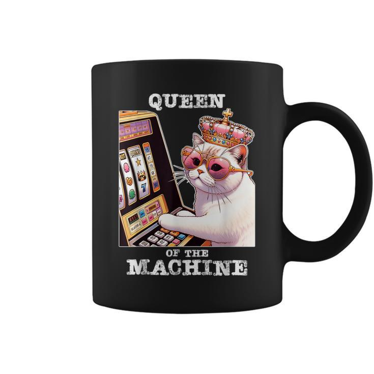 Queen Of The Slot Machine Casino Gambling Lover Coffee Mug