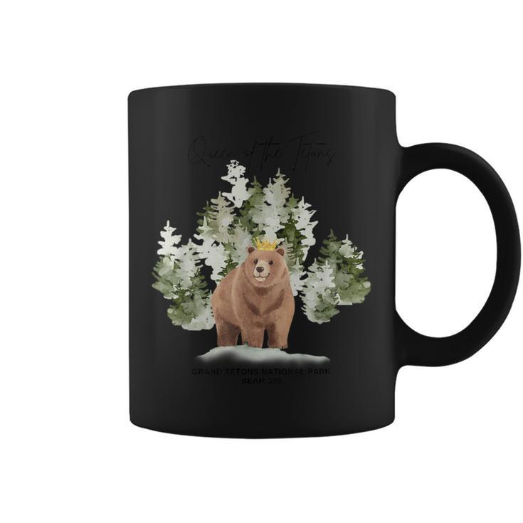 Queen Of The Tetons Grizzly Bear 399 Gtnp Coffee Mug