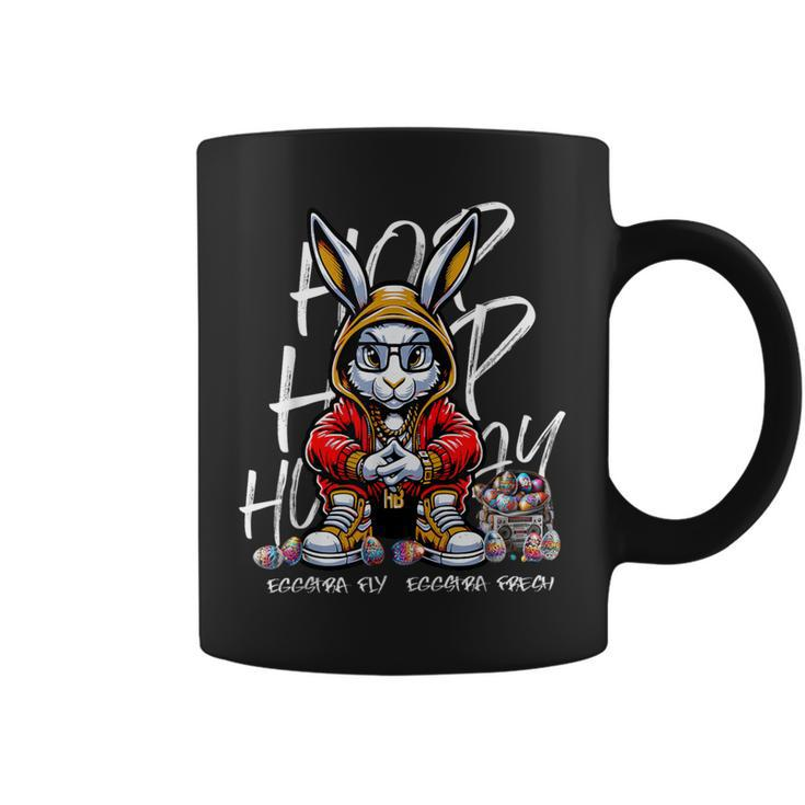 Rabbit With Beats Coffee Mug