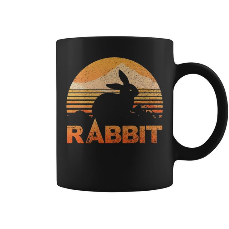 Rabbit Lover Vintage Retro Coffee Mug