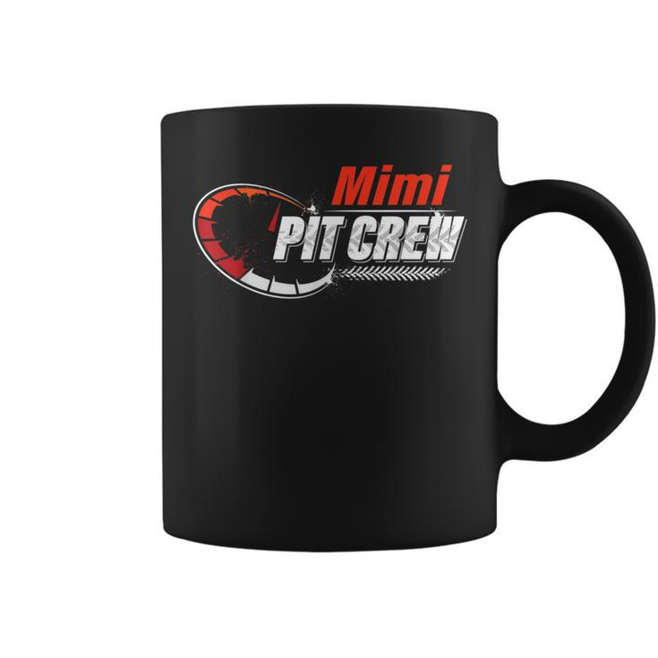 Race Car Birthday Party Racing Family Mimi Pit Crew Coffee Mug