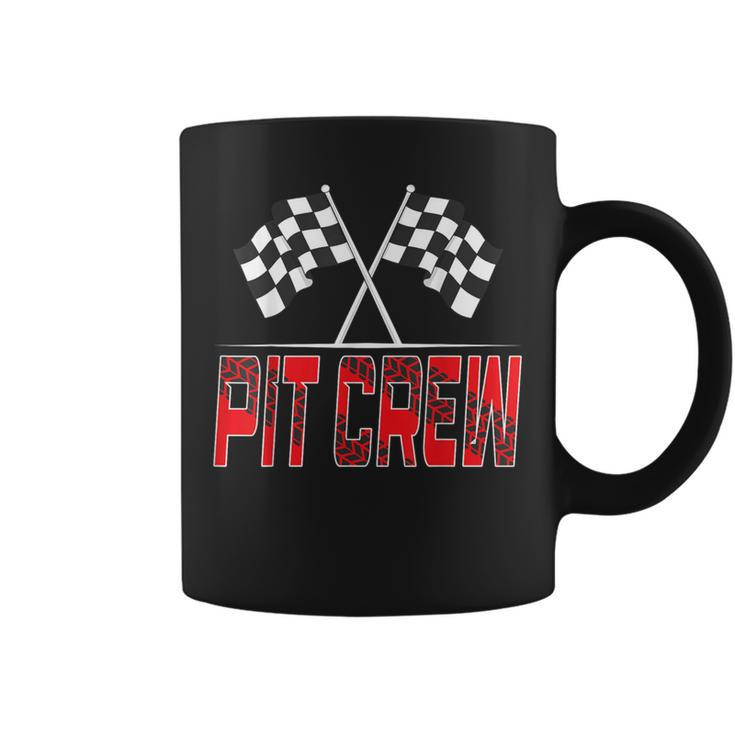 Race Car Birthday Party Racing Family Pit Crew Parties Coffee Mug