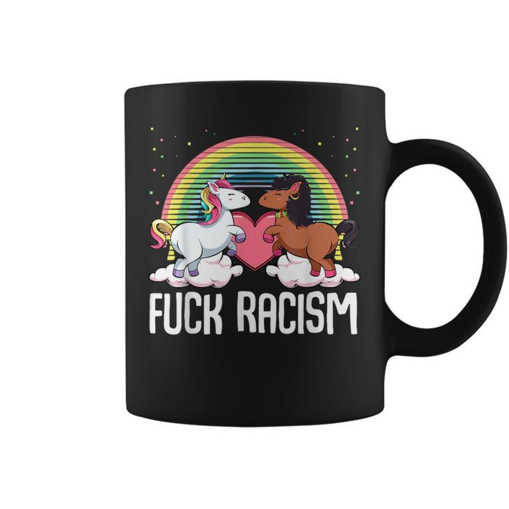 Racism Unicorn Anti Racism Tassen