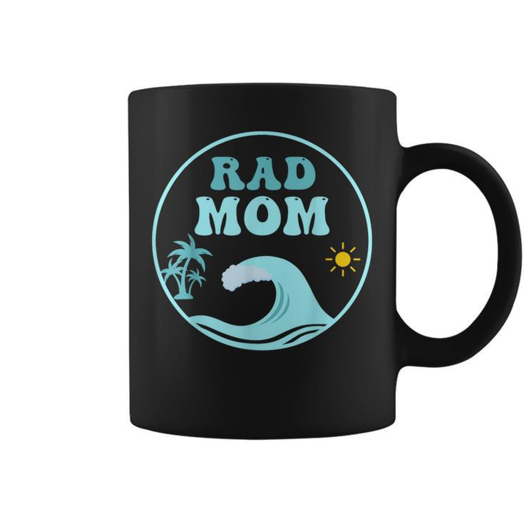 Rad Mom The Big One 1St Birthday Surf Family Matching Coffee Mug
