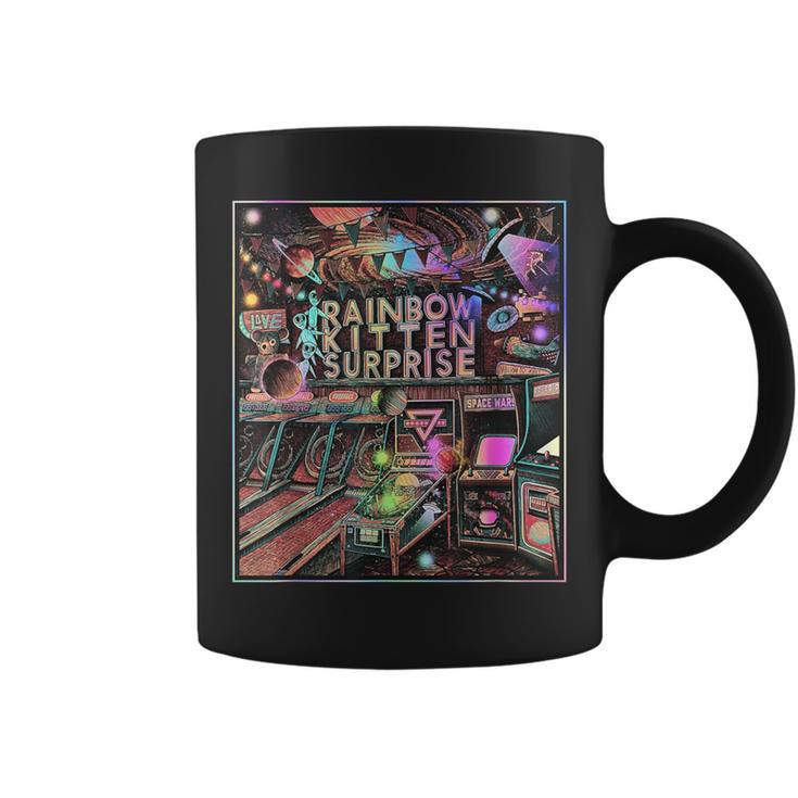 Rainbow Kitten Surprise Band Coffee Mug