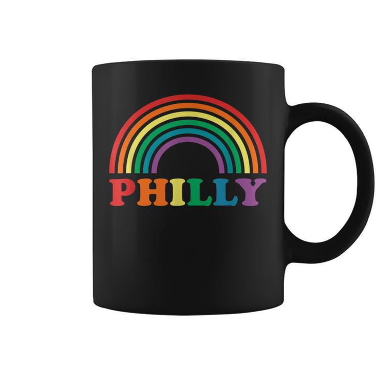 Rainbow Pride Gay Lgbt Parade Philly Philadelphia Coffee Mug