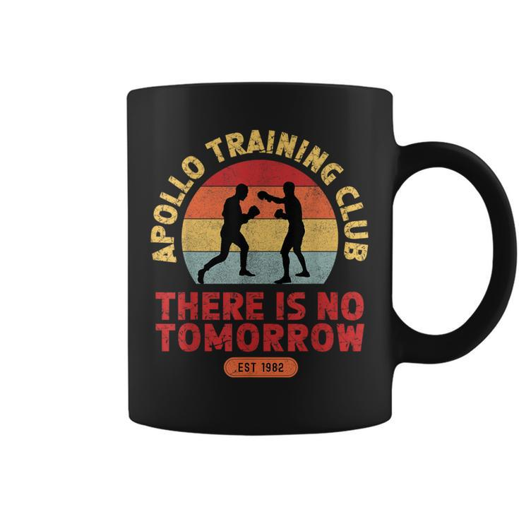 There Is No Tomorrow Boxing Motivation Retro Apollo Club Coffee Mug