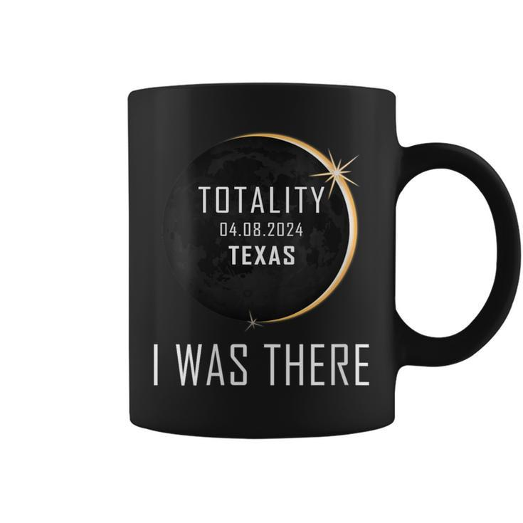 I Was There Total Solar Eclipse 2024 Texas Totality America Coffee Mug