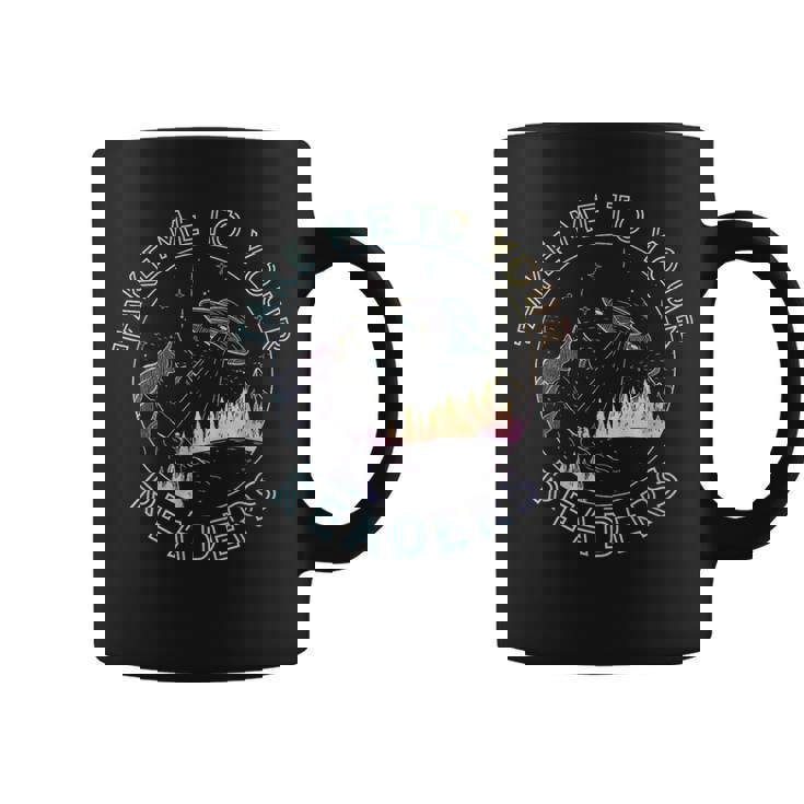 Take Reading English Teacher Library Alien Space T-S Tie Dye Coffee Mug