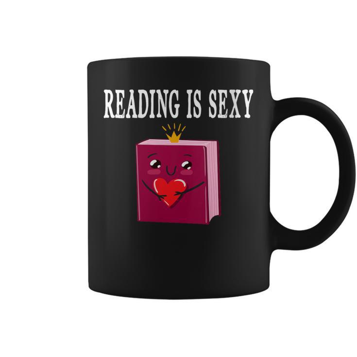 Reading Is Sexy For Book Lovers And Enthusiasts Reading Coffee Mug