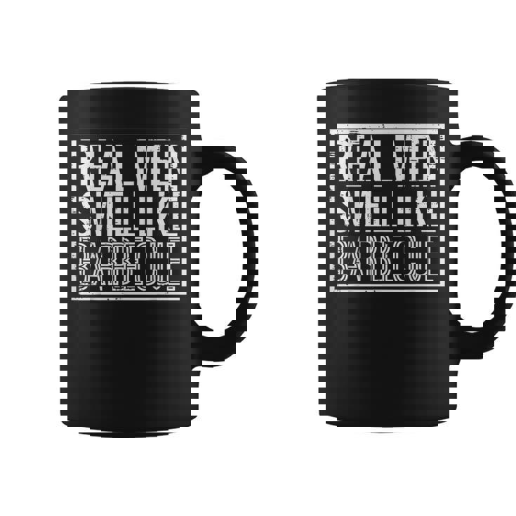 Real Smell Like Barbecue Bbq Grill Dad Grandpa Men Coffee Mug