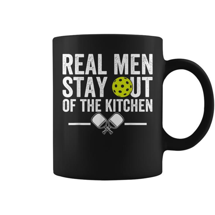 Real Stay Out Of The Kitchen Pickleball Vintage Coffee Mug