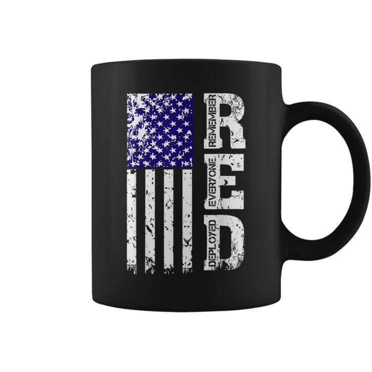 RED Remember Everyone Deployed Red Friday Coffee Mug