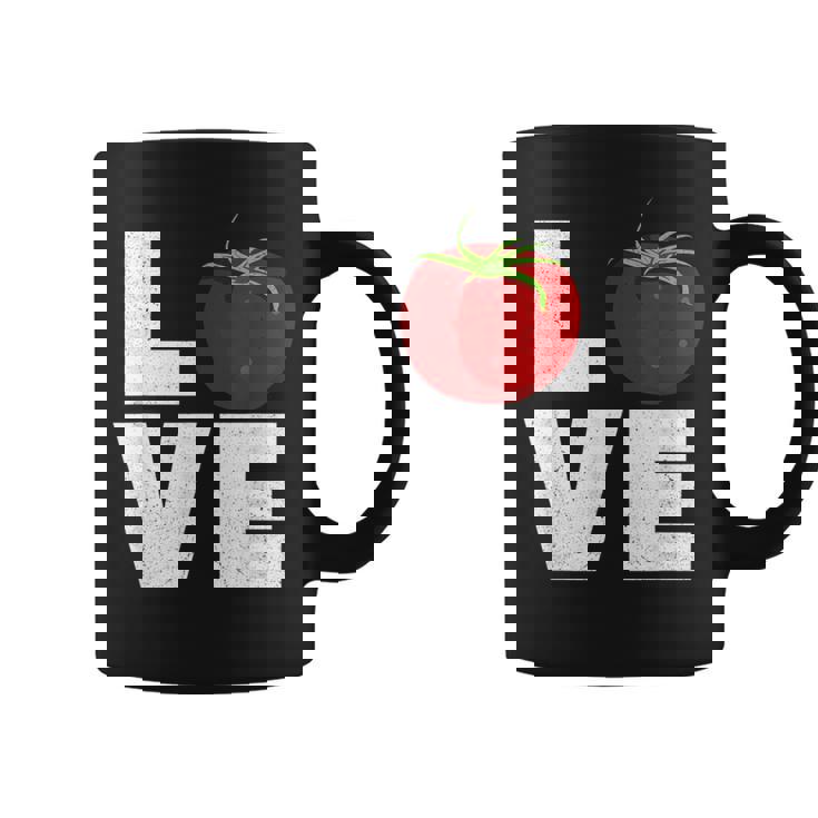 Red Tomato Gardener I Love Gardening I Tomato Coffee Mug