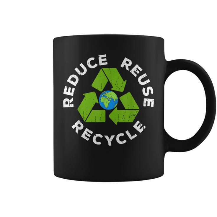 Reduce Reuse Recycle Earth Day 2024 Coffee Mug