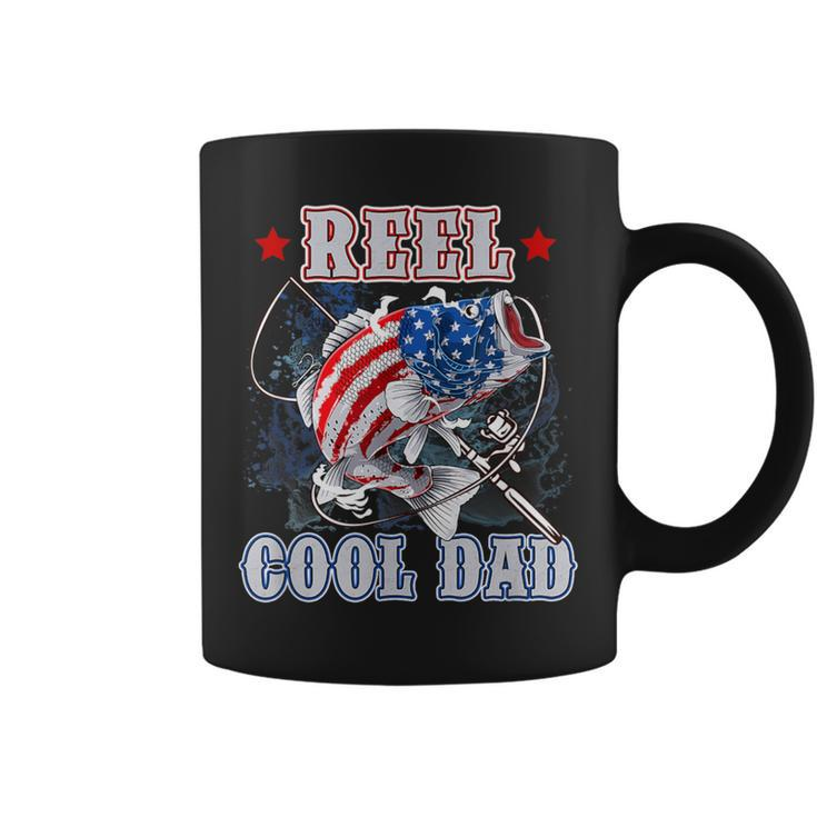 Reel Cool Dad Father's Day Fishing Dad Coffee Mug