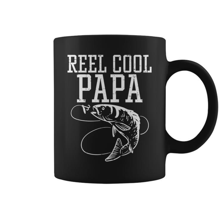 Reel Cool Daddy Papa Fisch Angeln Angeln Angler Angler Papa Herren Tassen