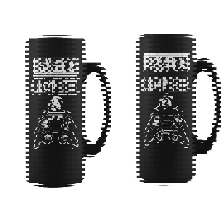 Regalo De 8 Años De Aniversario Para Pareja Nivel 8 Completo Taza de café