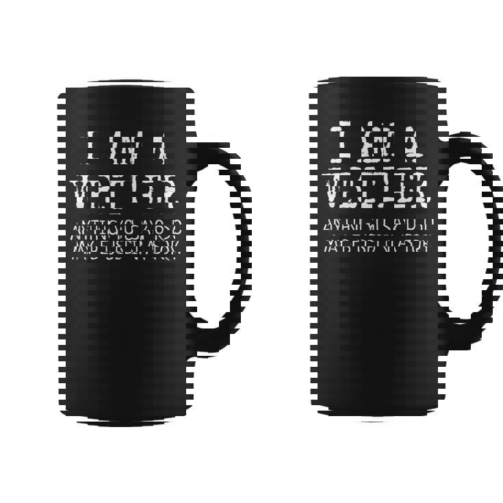 Regalo Divertido Para Escritor Con Texto En Inglés I Am A Writer Taza de café