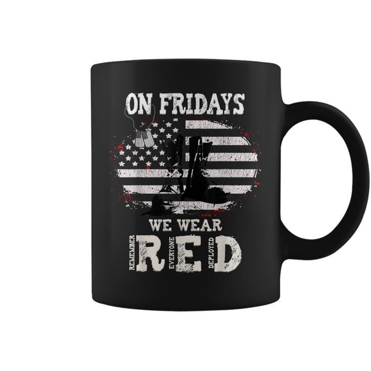 Remember Everyone Deployed Red Friday Military Coffee Mug