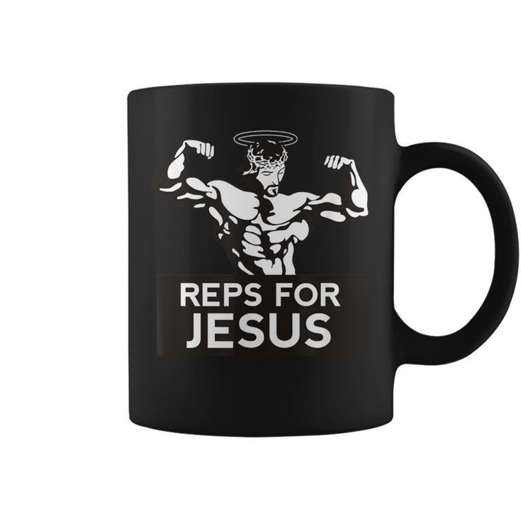 Reps For Jesus Gym Coffee Mug