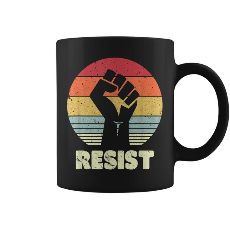 Resist Feminist T Retro Vintage 70'S Feminism Coffee Mug