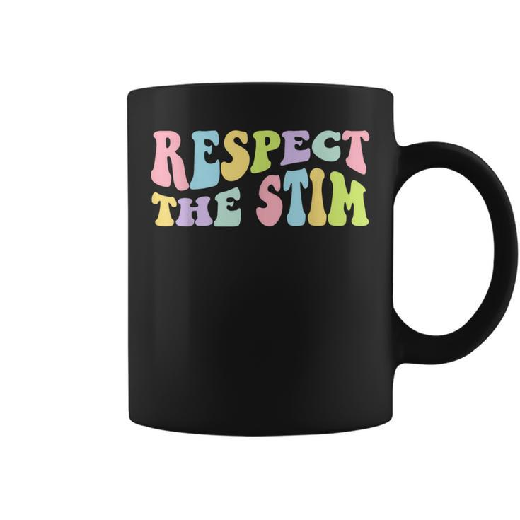 Respect The Stim Autism Stimming Autistic Special Education Coffee Mug