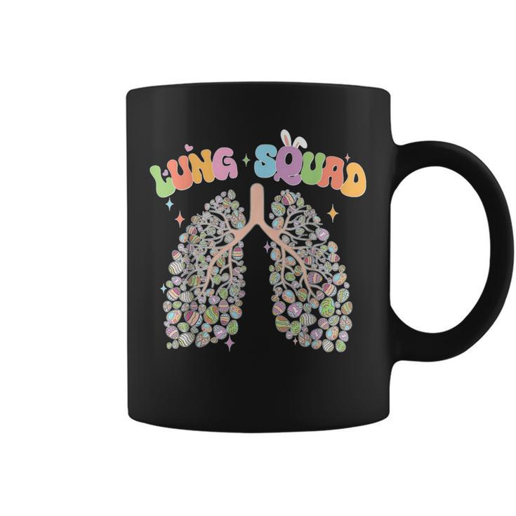 Respiratory Therapy Easter Lung Squad Nurse Pulmonologist Coffee Mug