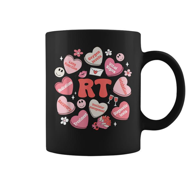 Respiratory Therapy Rt Valentine's Day Candy Heart Coffee Mug