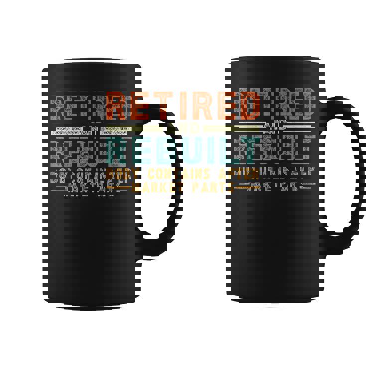 Retired And Rebuilt Body Contains Aftermarket Parts Titanium Coffee Mug