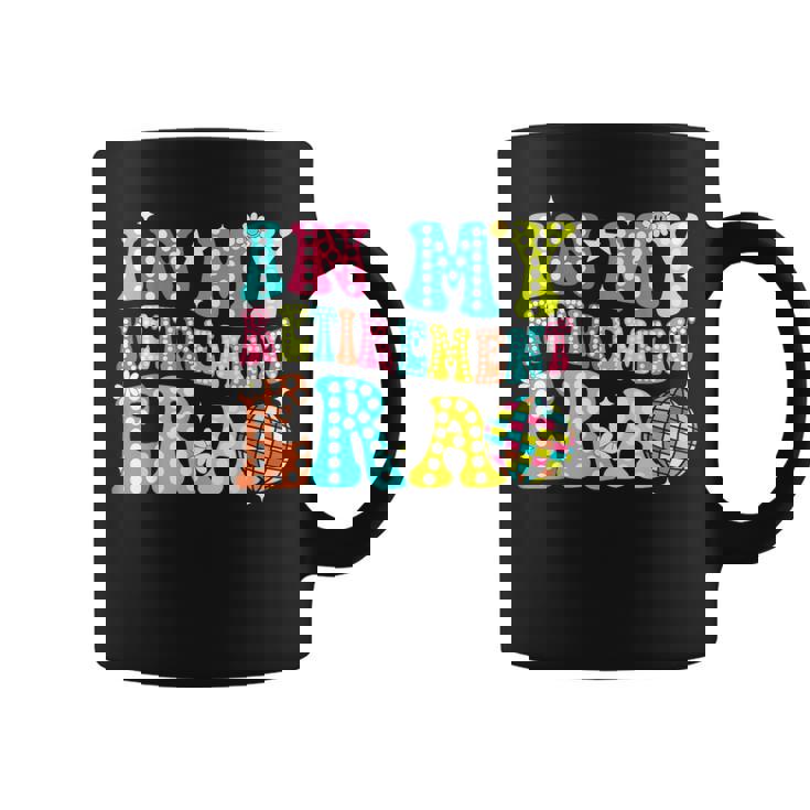 In My Retirement Era Groovy Teacher Retired 2024 Coffee Mug