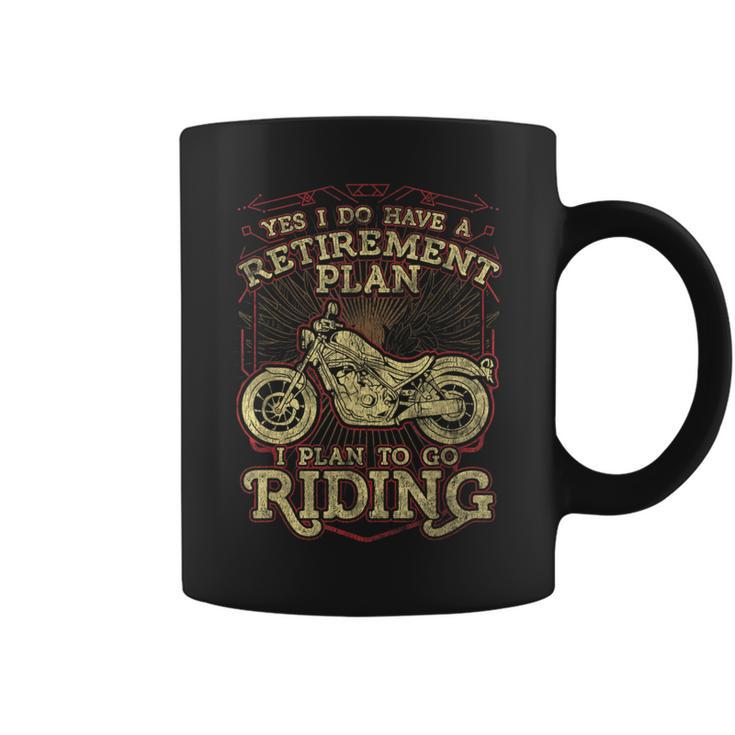 Retirement Motorcycle Riders Biker Coffee Mug