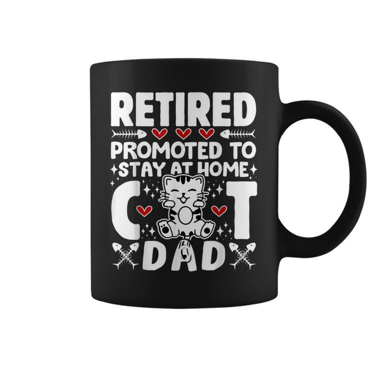 Retirement Plan Cats Owner Lovers Cat Dad Coffee Mug
