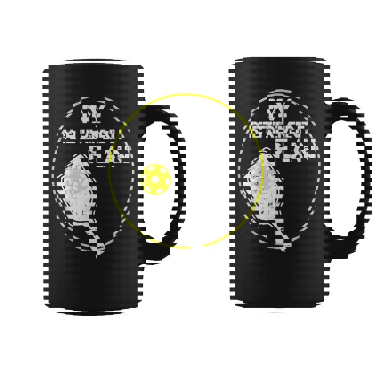My Retirement Plan Pickleball Pickle Ball Women Coffee Mug