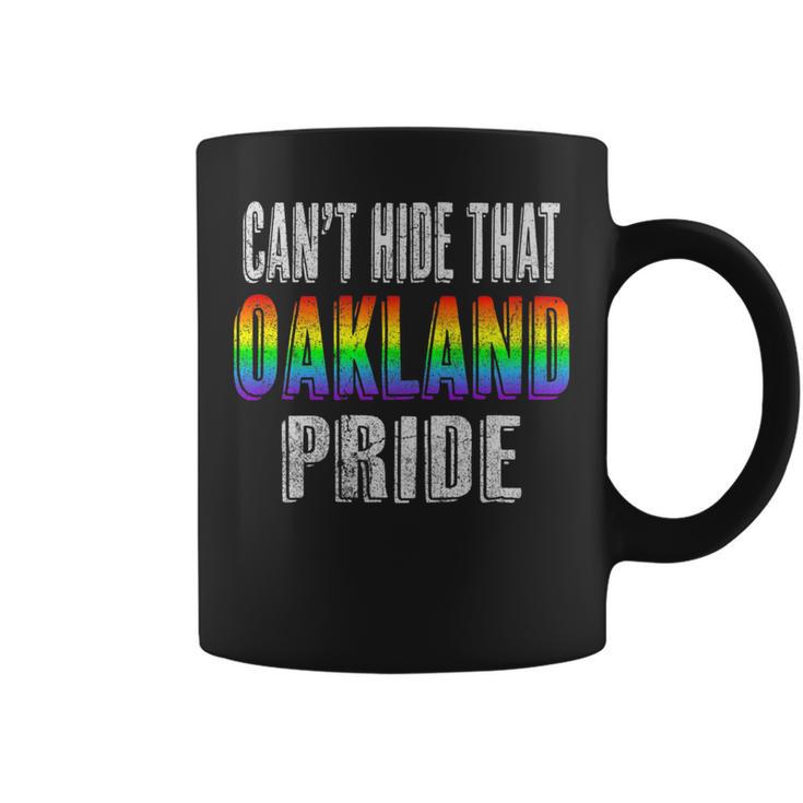 Retro 70'S 80'S Style Can't Hide That Oakland Pride Coffee Mug