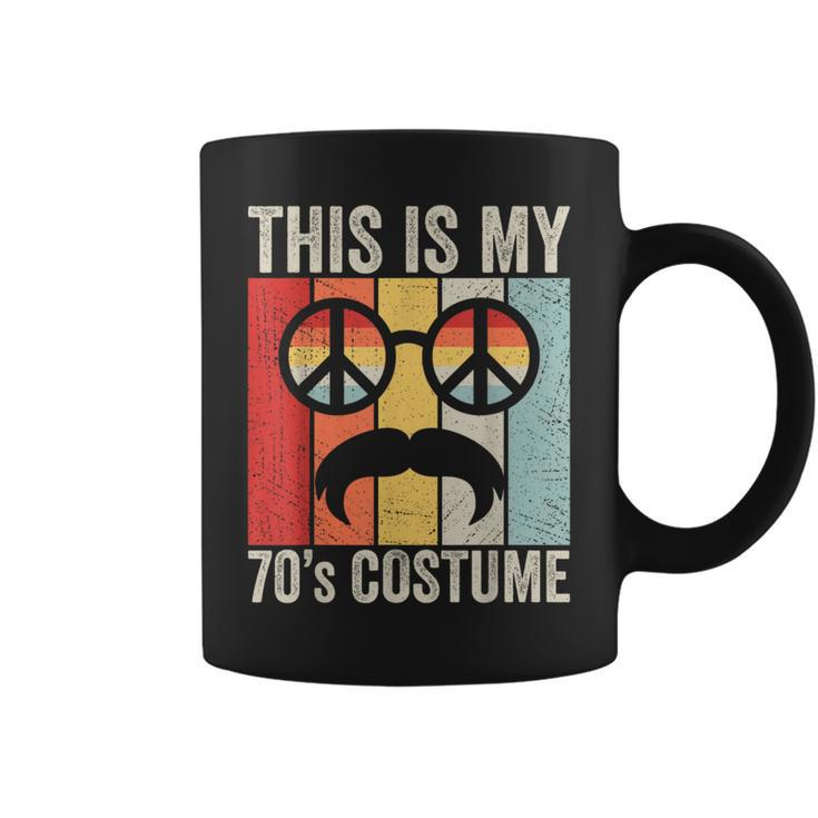 Retro This Is My 70S Costume 70 Styles 1970S Vintage Hippie Coffee Mug