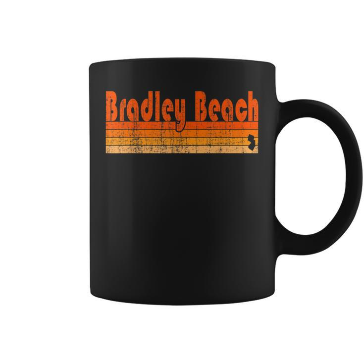 Retro 80S Style Bradley Beach Nj Coffee Mug
