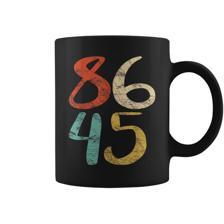 Retro Anti TrumpImpeach President 45 Coffee Mug