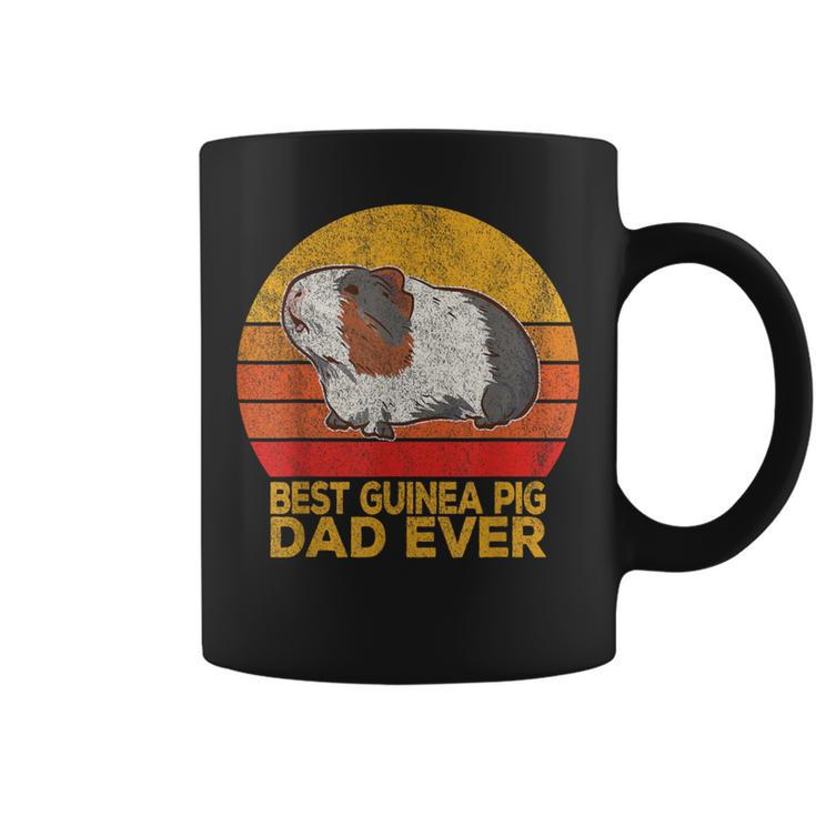 Retro Best Guinea Pig Dad Ever Wheek Guinea Pig Dad Vintage Coffee Mug