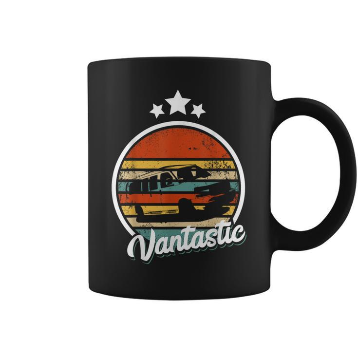 Retro Camper Van Life Vantastic Vintage Vanlife Coffee Mug
