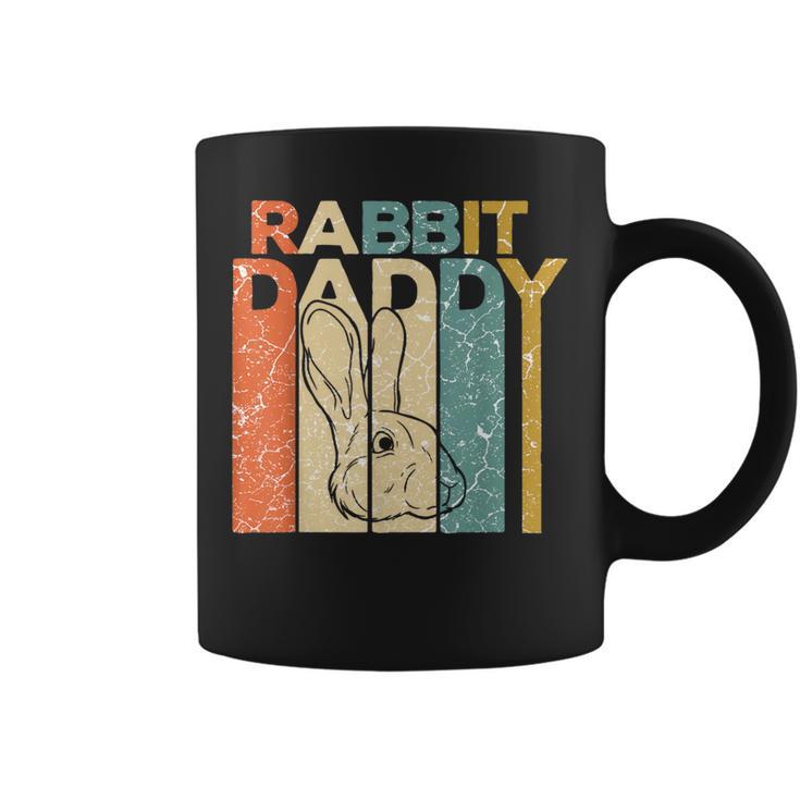 Retro Daddy Rabbit Bunny For Men- Father's Day Coffee Mug