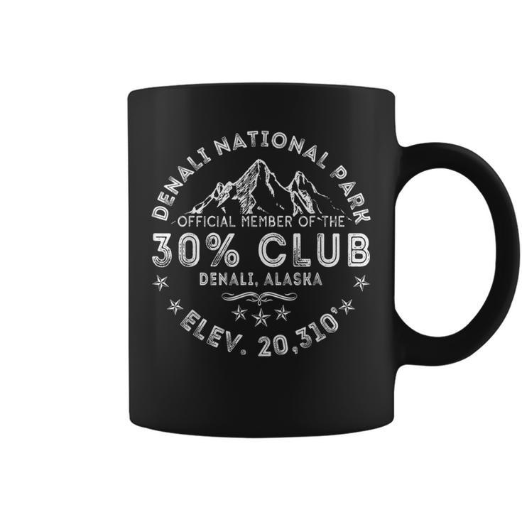 Retro Denali 30 Club Alaska National Park Denali Alaska Coffee Mug