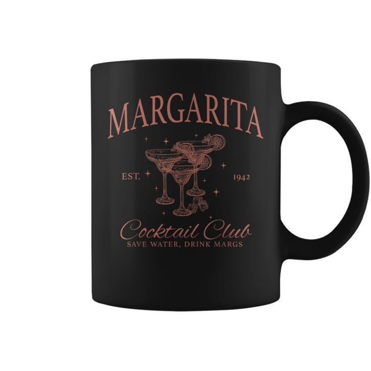 Retro Margarita Cocktail And Social Club Charlotte Coffee Mug
