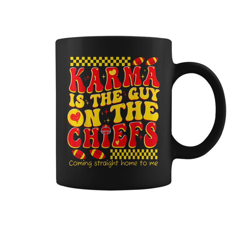 Retro Groovy Karma Is The Guy On The Chief Coffee Mug